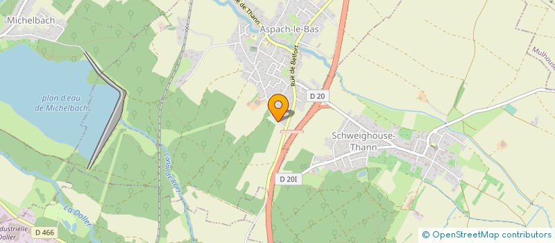 localisation de l'entreprise MARNI ENERGY  ASPACH-LE-BAS