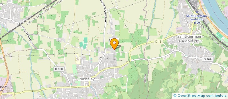 localisation de l'entreprise MARNI IMMOBILIER  CHASSELAY