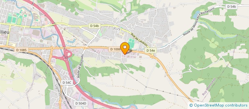 localisation de l'entreprise MARNIA TL  RUY-MONTCEAU