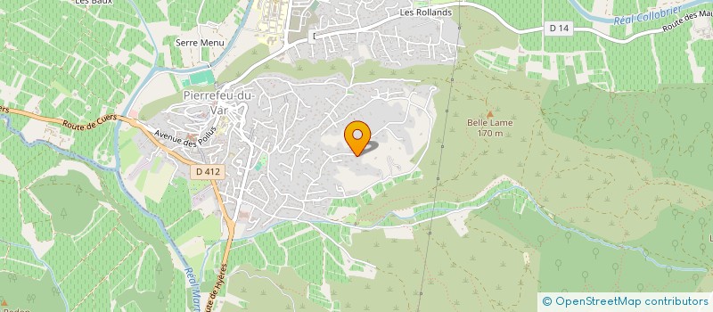 localisation de l'entreprise MARNICO  PIERREFEU-DU-VAR