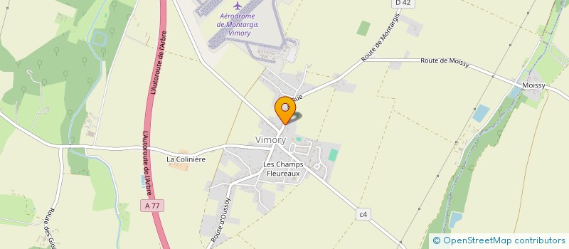 localisation de l'entreprise MARNIER KV  CHEVILLON-SUR-HUILLARD