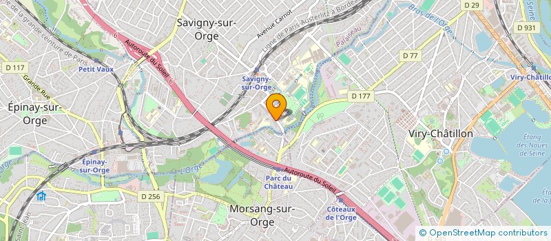localisation de l'entreprise MARNIK à SAVIGNY-SUR-ORGE