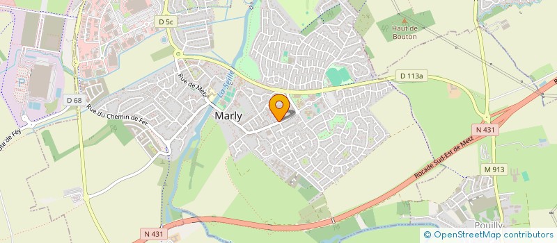 localisation de l'entreprise MARNIL  MARLY