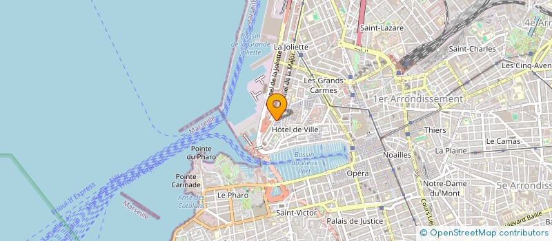 localisation de l'entreprise MARNIN à MARSEILLE
