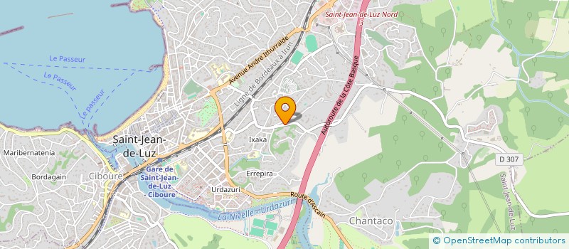 localisation de l'entreprise MARNISSI INVESTMENTS SOLUTIONS à SAINT-JEAN-DE-LUZ