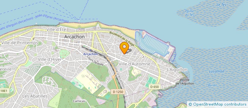 localisation de l'entreprise MARNOIT à LA TESTE-DE-BUCH