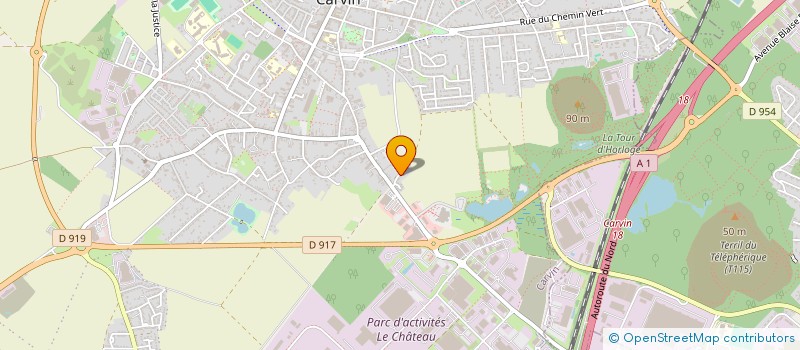 localisation de l'entreprise MARNON  CARVIN