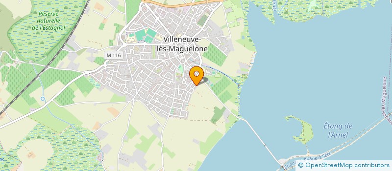 localisation de l'entreprise MARNOT  VILLENEUVE-LES-MAGUELONE