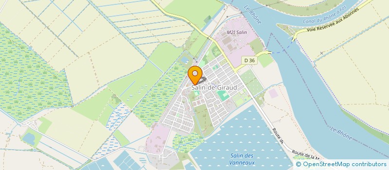 localisation de l'entreprise MARO à ARLES