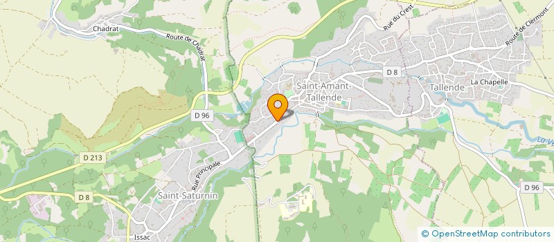 localisation de l'entreprise MARO à SAINT-SATURNIN