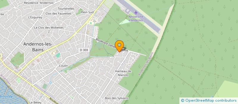 localisation de l'entreprise MARO  ANDERNOS-LES-BAINS