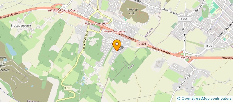 localisation de l'entreprise MARO  HERSIN-COUPIGNY