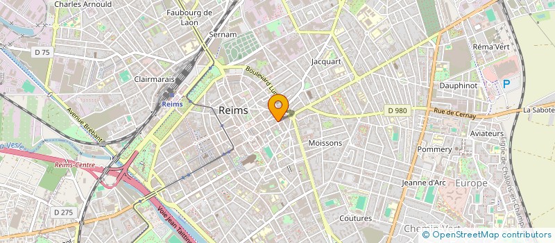 localisation de l'entreprise MARO  REIMS