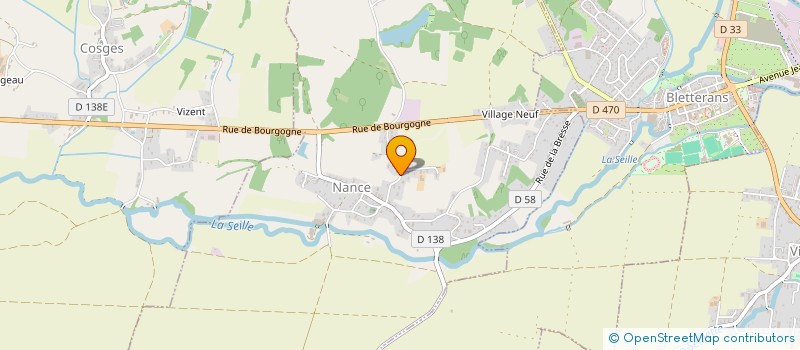 localisation de l'entreprise MARO  NANCE