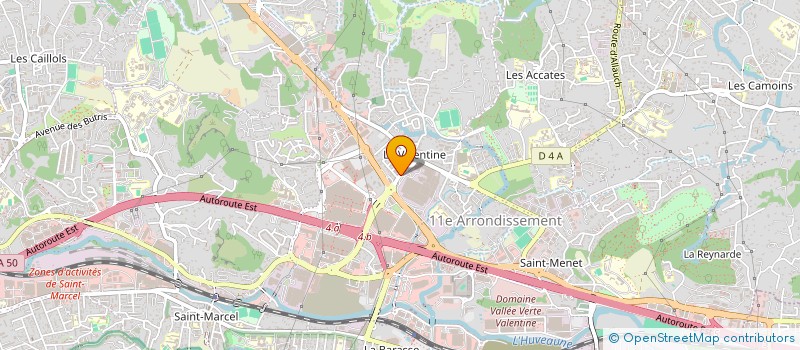 localisation de l'entreprise MARO OPTIC à MARSEILLE
