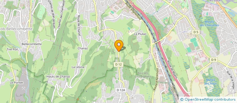 localisation de l'entreprise MAROBA  LA RAVOIRE