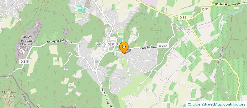 localisation de l'entreprise MAROBEN  SAINT-RESTITUT