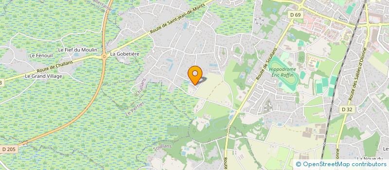 localisation de l'entreprise MAROBI à CHALLANS