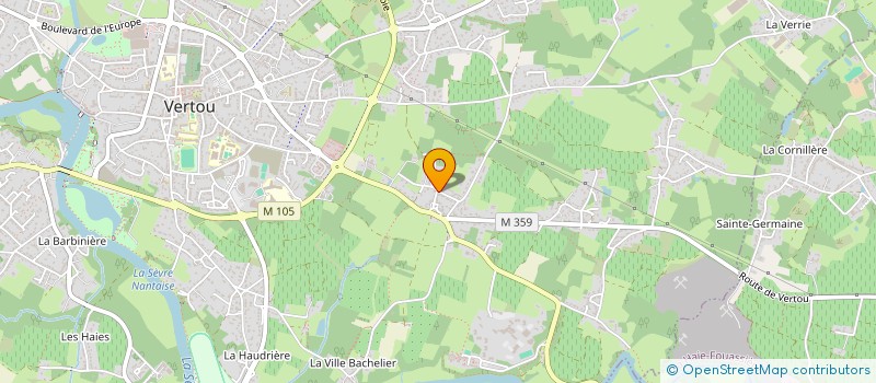 localisation de l'entreprise MAROBRIMA  VERTOU