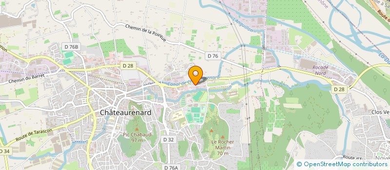 localisation de l'entreprise MAROBRUN à CHATEAURENARD