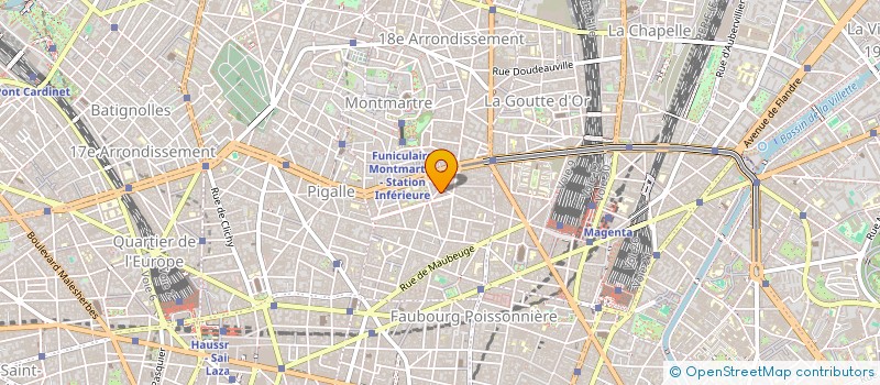 localisation de l'entreprise MAROC DELICES à PARIS