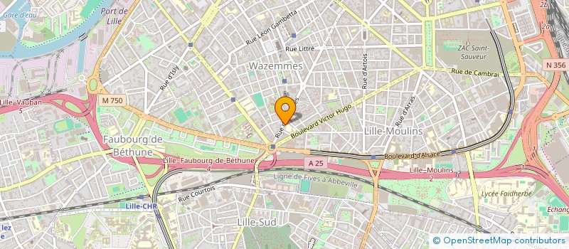 localisation de l'entreprise MAROC LINE à LILLE