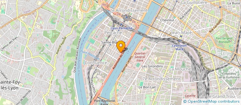 localisation de l'entreprise MAROC TRANSPORTS & LOGISTIQUE FRIGORIF  LYON