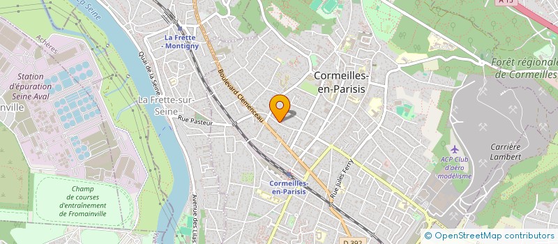 localisation de l'entreprise MAROCA à CORMEILLES-EN-PARISIS