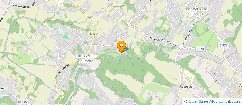 localisation de l'entreprise MAROCASA  SAINT-GENIES-BELLEVUE