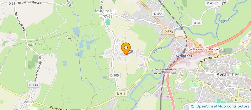 localisation de l'entreprise MAROCE  MARCEY-LES-GREVES