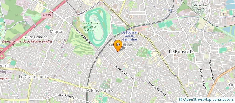 localisation de l'entreprise MAROCHE  LE BOUSCAT