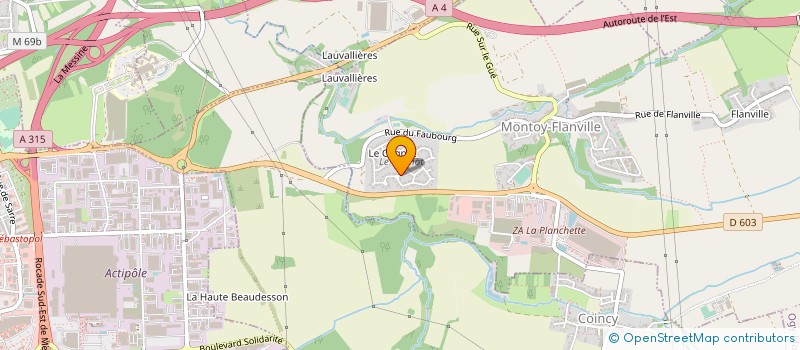 localisation de l'entreprise MARODELYA à OGY-MONTOY-FLANVILLE