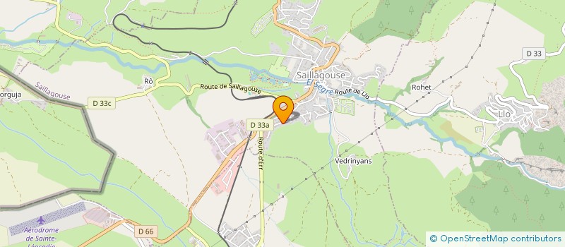 localisation de l'entreprise MARODO  SAILLAGOUSE