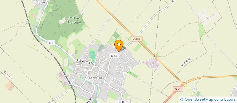 localisation de l'entreprise MAROEUIL LAVAGE  MARUIL