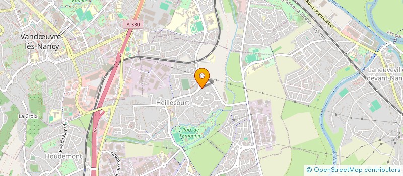 localisation de l'entreprise MAROGA  HEILLECOURT