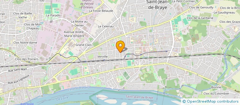 localisation de l'entreprise MAROIS FRERES ET SOEURS à SAINT-JEAN-DE-BRAYE