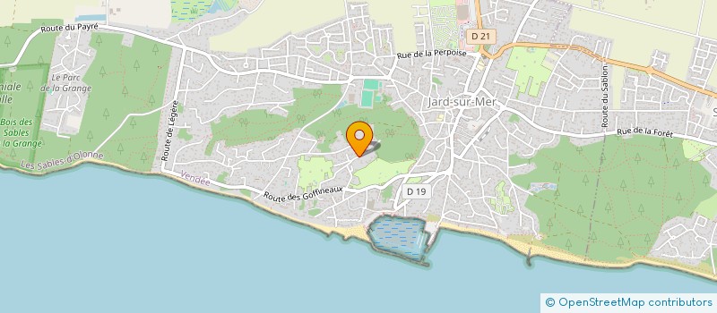 localisation de l'entreprise MAROJOLE à JARD-SUR-MER