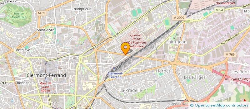 localisation de l'entreprise MAROL  CLERMONT-FERRAND