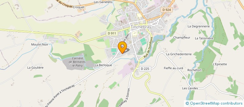 localisation de l'entreprise MAROLE à TINCHEBRAY-BOCAGE