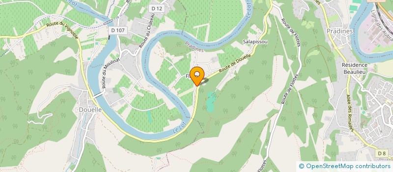 localisation de l'entreprise MAROLE  PRADINES