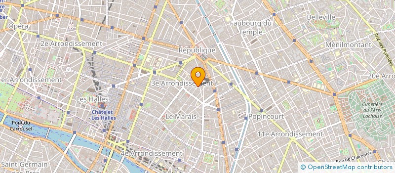 localisation de l'entreprise MAROLIN  PARIS