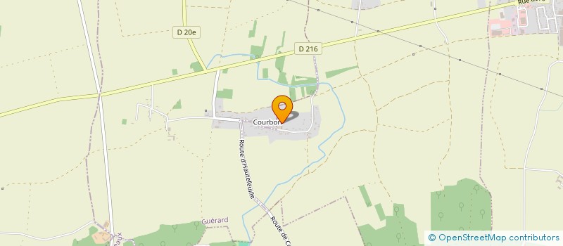 localisation de l'entreprise MAROLINE  HAUTEFEUILLE