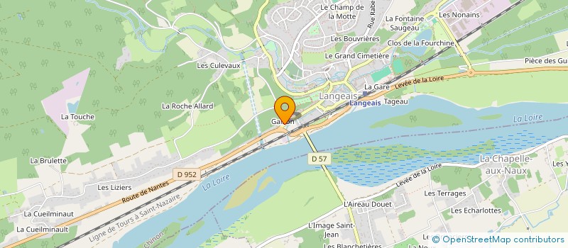 localisation de l'entreprise MAROLLEAU CORPORATION AND FILS  LANGEAIS