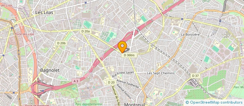 localisation de l'entreprise MAROLLES à MONTREUIL