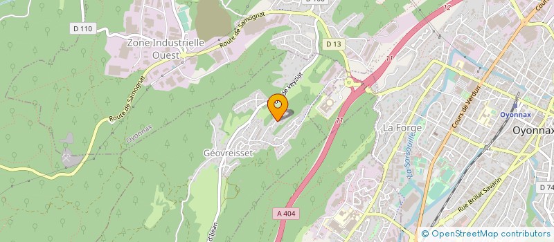 localisation de l'entreprise MAROMA  GEOVREISSET