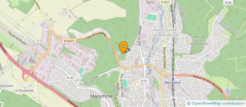 localisation de l'entreprise MAROMME BIO ENERGIE SERVICES à MAROMME