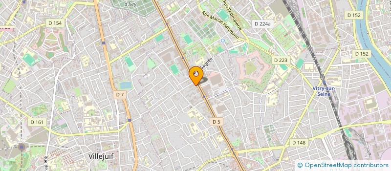 localisation de l'entreprise MARON à VITRY-SUR-SEINE