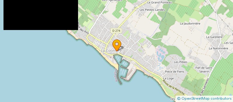 localisation de l'entreprise MARONAEL  SAINT PIERRE D'OLERON