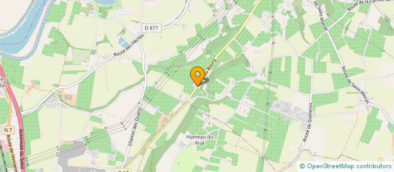 localisation de l'entreprise MARONI  CHATEAUNEUF-SUR-ISERE