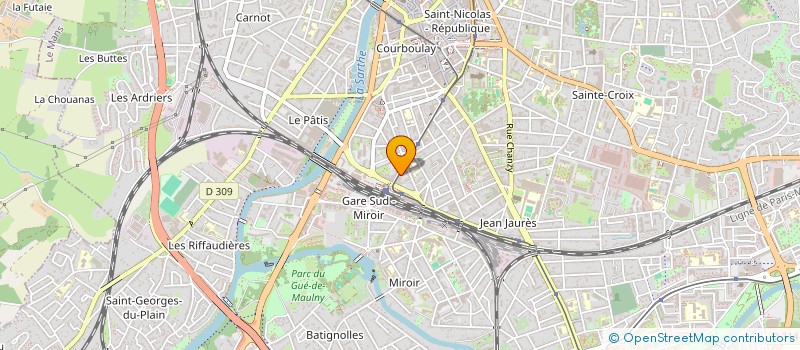 localisation de l'entreprise MARONI EXOTIQUE  LE MANS